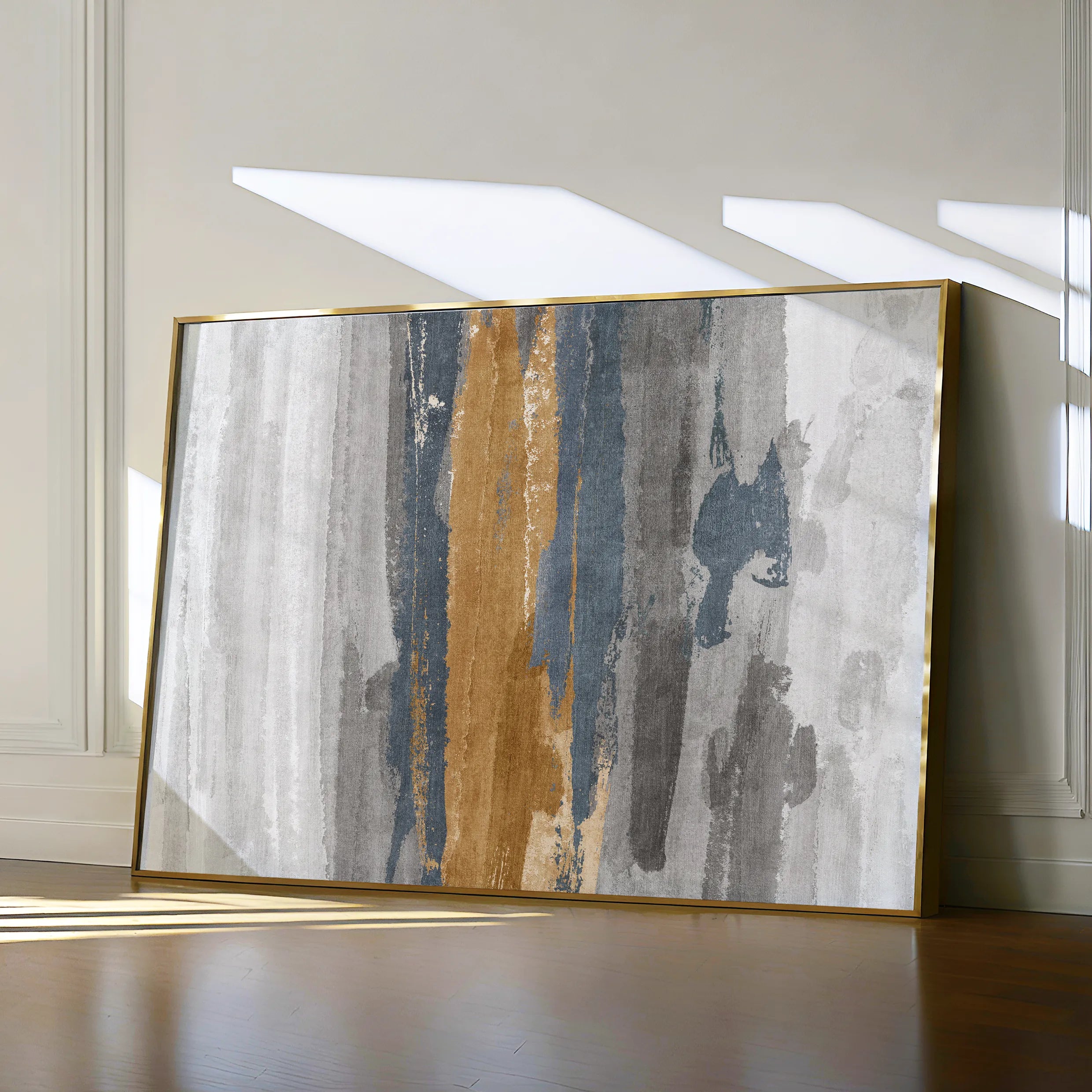 Abstract 180 Canvas Art 18" x 24" / 45 x 60 cm / Black