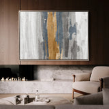 Abstract 180 Canvas Art 18" x 24" / 45 x 60 cm / Black