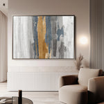 Abstract 180 Canvas Art 18" x 24" / 45 x 60 cm / Black