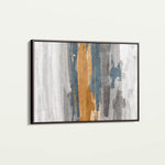 Abstract 180 Canvas Art 18" x 24" / 45 x 60 cm / Black