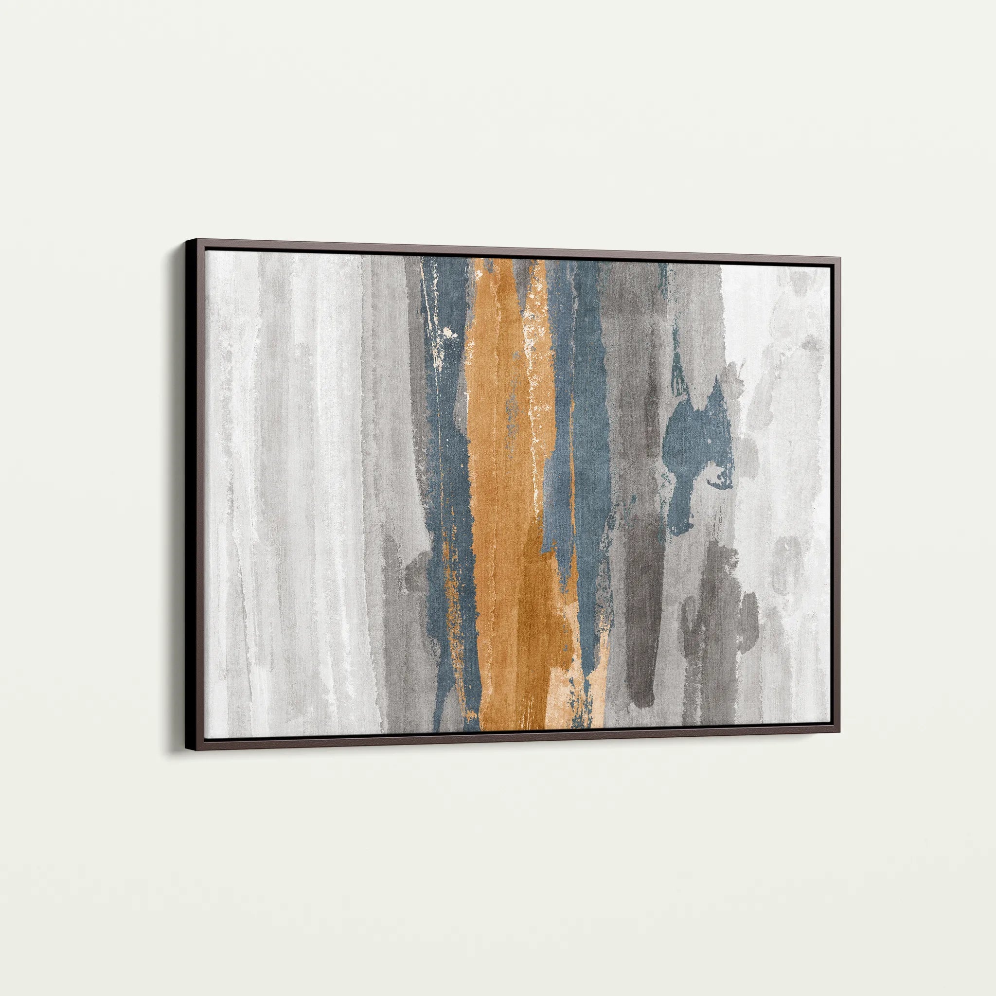 Abstract 180 Canvas Art 18" x 24" / 45 x 60 cm / Black