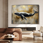 Animals 180 Canvas Art 18" x 24" / 45 x 60 cm / Black