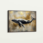 Animals 180 Canvas Art 18" x 24" / 45 x 60 cm / Black