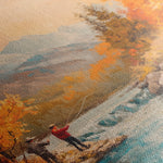 Landscape 180 Canvas Art 18" x 24" / 45 x 60 cm / Black