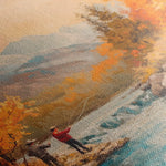 Landscape 180 Canvas Art 60 x 40 cm / Black