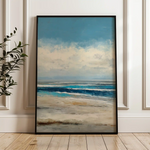 Abstract 1801 Canvas Art 18" x 24" / 45 x 60 cm / Black
