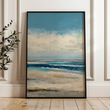Abstract 1801 Canvas Art 18" x 24" / 45 x 60 cm / Black