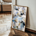 Abstract 1806 Canvas Art 60 x 40 cm / Black