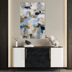 Abstract 1806 Canvas Art 60 x 40 cm / Black