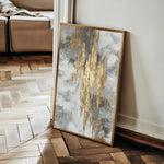 Abstract 1809 Canvas Art 18" x 24" / 45 x 60 cm / Black