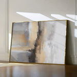 Abstract 181 Canvas Art 18" x 24" / 45 x 60 cm / Black