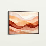 Boho 181 Canvas Art 18" x 24" / 45 x 60 cm / Black