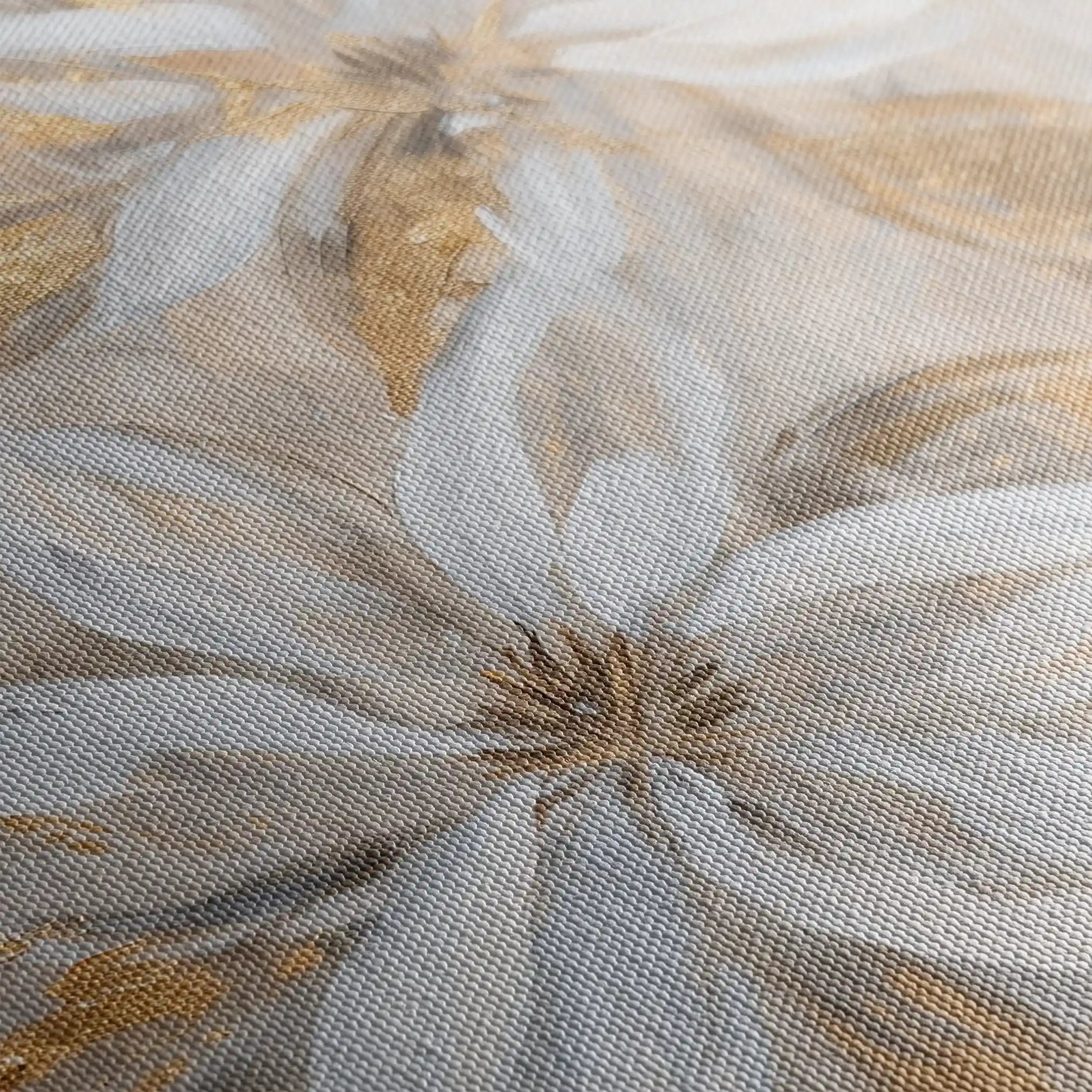 Floral 181 Canvas Art 60 x 40 cm / Black