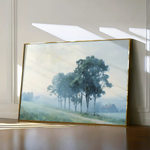 Landscape 181 Canvas Art 60 x 40 cm / Black