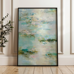 Abstract 1811 Canvas Art 18" x 24" / 45 x 60 cm / Black