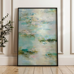 Abstract 1811 Canvas Art 60 x 40 cm / Black