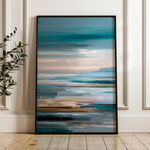 Abstract 1812 Canvas Art 18" x 24" / 45 x 60 cm / Black