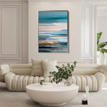 Abstract 1812 Canvas Art 18" x 24" / 45 x 60 cm / Black
