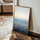 Abstract 1816 Canvas Art 18" x 24" / 45 x 60 cm / Black