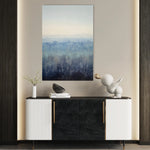 Abstract 1816 Canvas Art 18" x 24" / 45 x 60 cm / Black