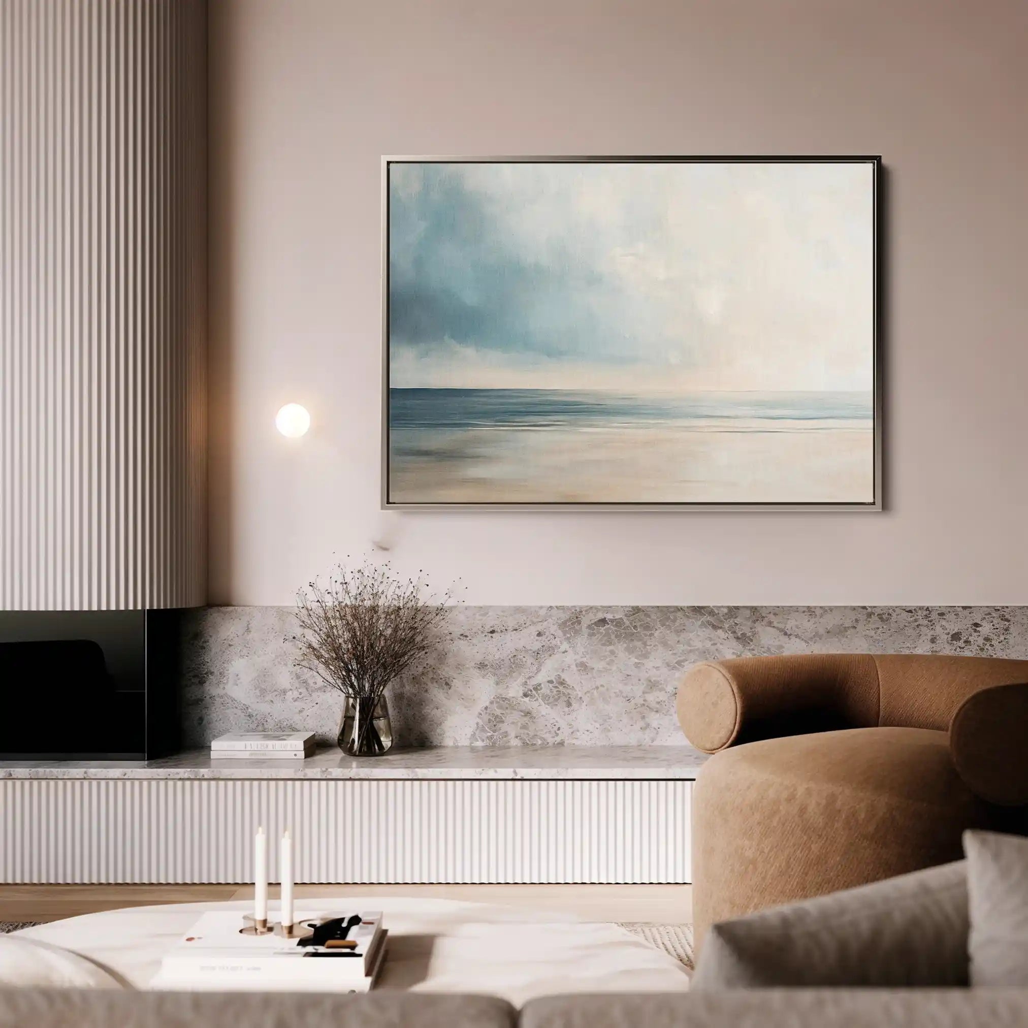 Abstract 1817 Canvas Art 60 x 40 cm / Black