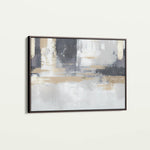 Abstract 182 Canvas Art 18" x 24" / 45 x 60 cm / Black
