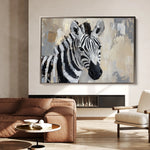 Animals 182 Canvas Art 18" x 24" / 45 x 60 cm / Black