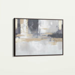 Abstract 182 Canvas Art 60 x 40 cm / Black