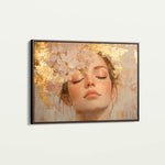 Portrait 182 Canvas Art 18" x 24" / 45 x 60 cm / Black
