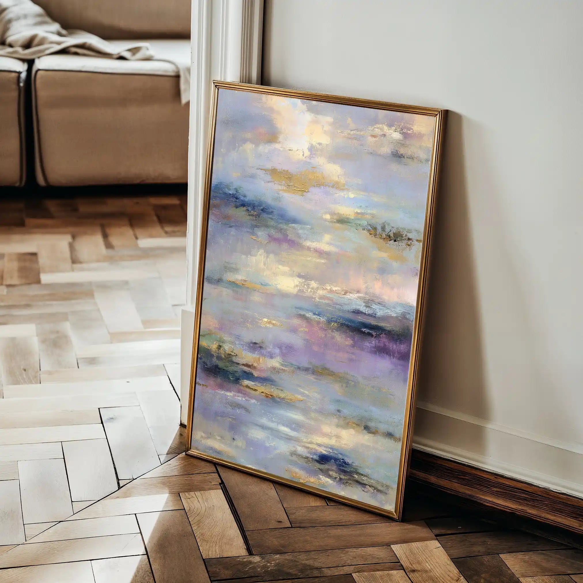 Abstract 1820 Canvas Art 60 x 40 cm / Black