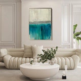Abstract 1821 Canvas Art 18" x 24" / 45 x 60 cm / Black