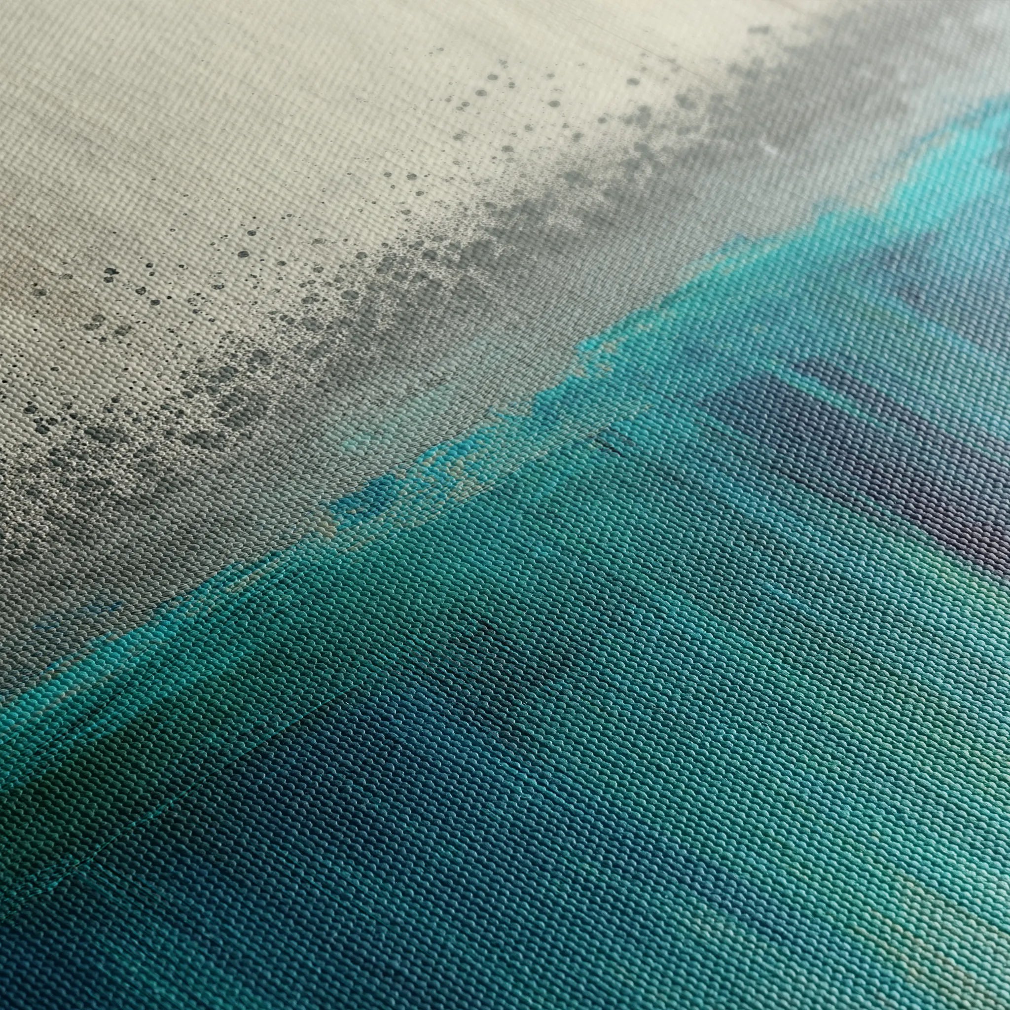 Abstract 1821 Canvas Art 18" x 24" / 45 x 60 cm / Black