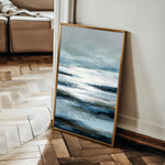 Abstract 1822 Canvas Art 18" x 24" / 45 x 60 cm / Black
