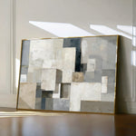 Abstract 1823 Canvas Art 18" x 24" / 45 x 60 cm / Black