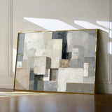 Abstract 1823 Canvas Art 18" x 24" / 45 x 60 cm / Black