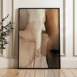 Abstract 1825 Canvas Art 18" x 24" / 45 x 60 cm / Black