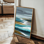 Abstract 1826 Canvas Art 18" x 24" / 45 x 60 cm / Black