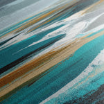 Abstract 1826 Canvas Art 18" x 24" / 45 x 60 cm / Black