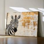 Animals 183 Canvas Art 18" x 24" / 45 x 60 cm / Black