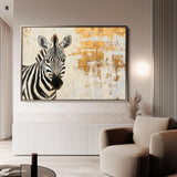 Animals 183 Canvas Art 18" x 24" / 45 x 60 cm / Black