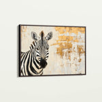 Animals 183 Canvas Art 18" x 24" / 45 x 60 cm / Black