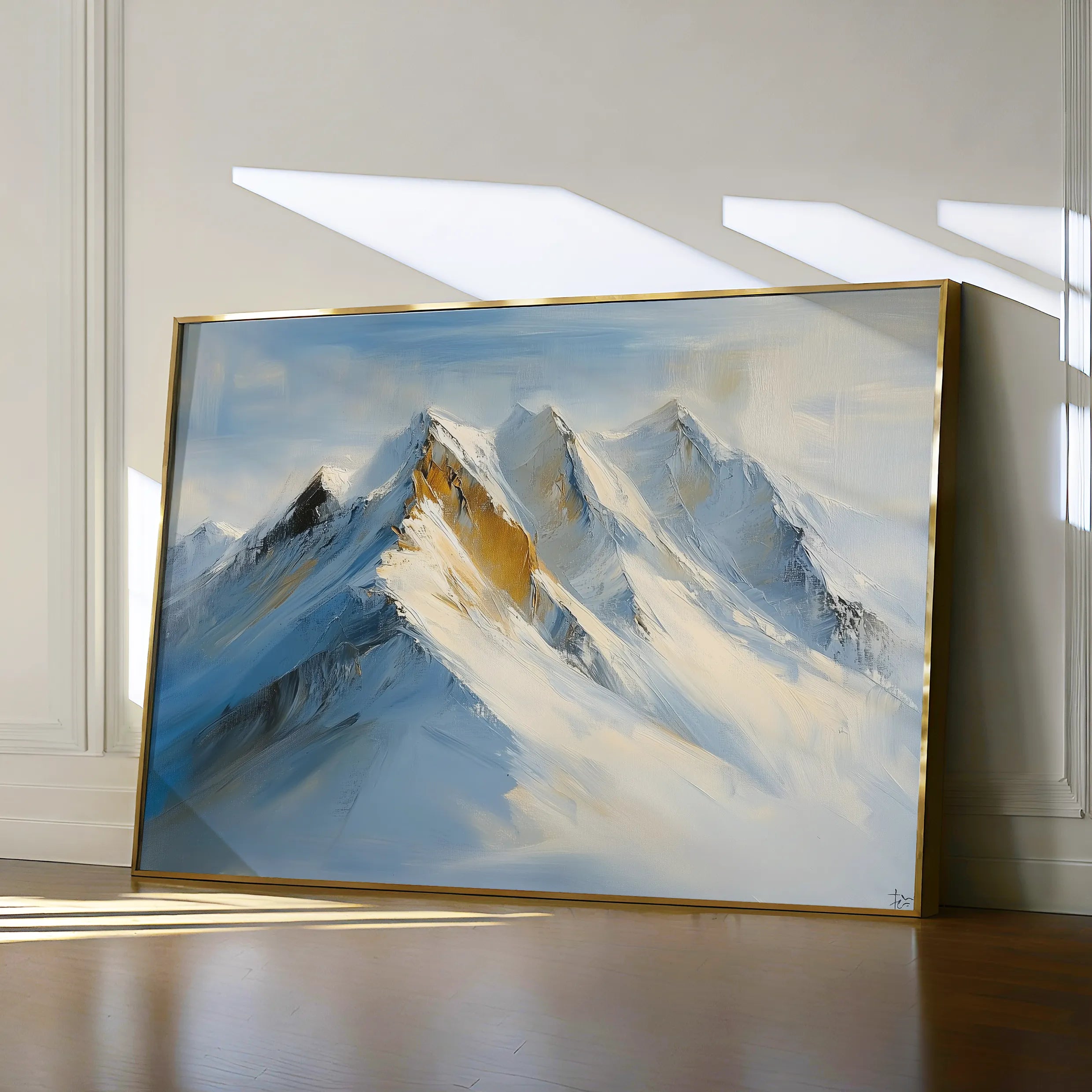 Landscape 183 Canvas Art 18" x 24" / 45 x 60 cm / Black