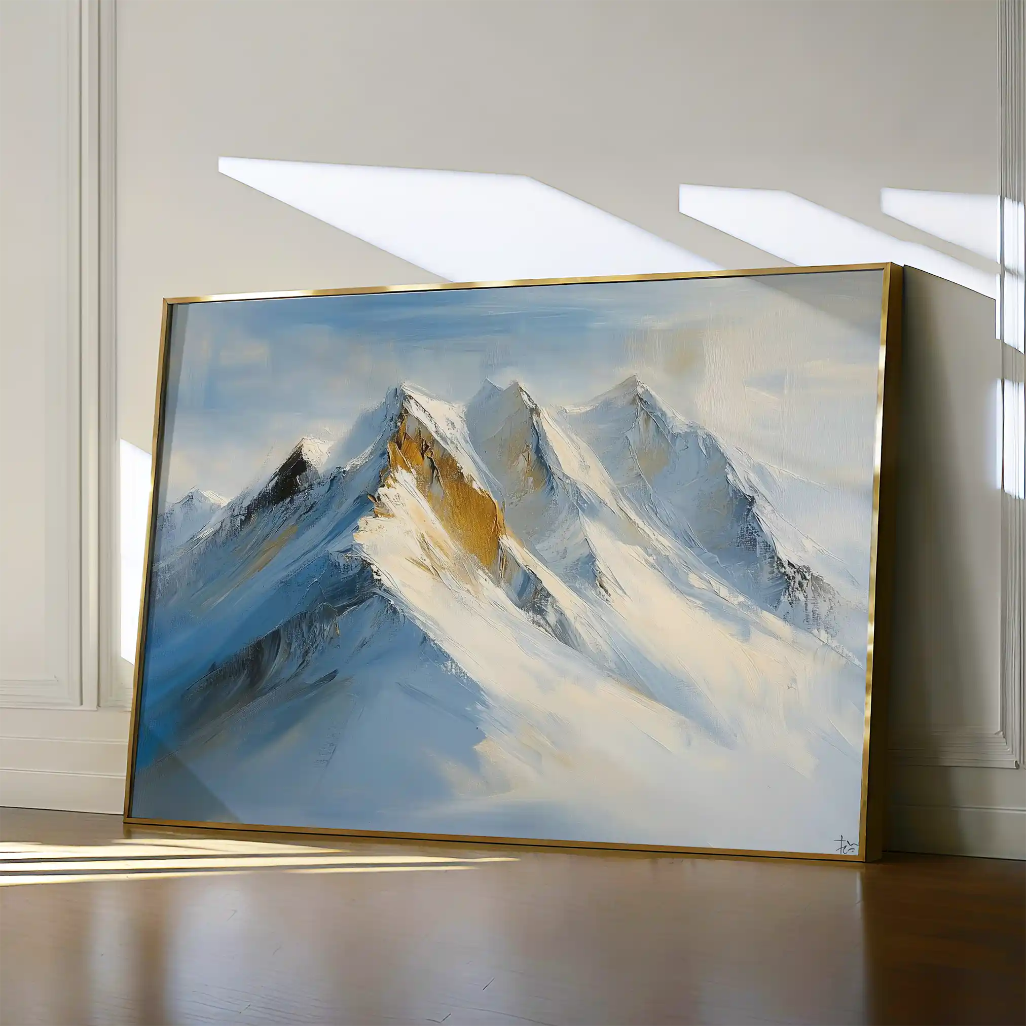 Landscape 183 Canvas Art 60 x 40 cm / Black
