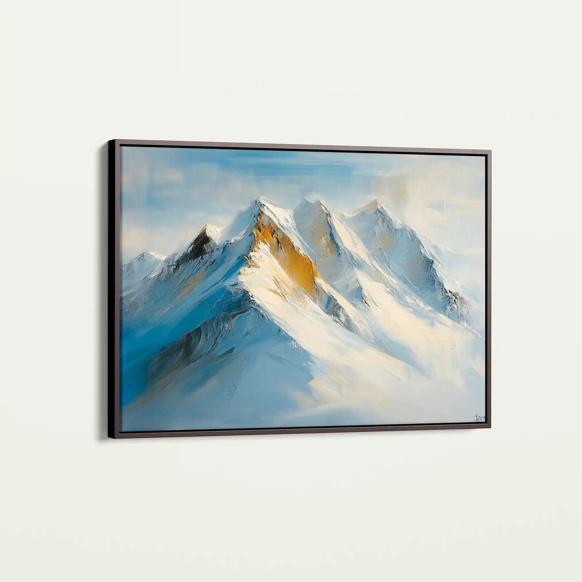 Landscape 183 Canvas Art 60 x 40 cm / Black