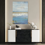 Abstract 1831 Canvas Art 18" x 24" / 45 x 60 cm / Black