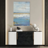 Abstract 1831 Canvas Art 18" x 24" / 45 x 60 cm / Black