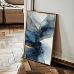 Abstract 1832 Canvas Art 18" x 24" / 45 x 60 cm / Black