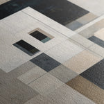 Abstract 1834 Canvas Art 18" x 24" / 45 x 60 cm / Black