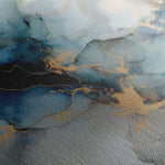 Abstract 1836 Canvas Art 18" x 24" / 45 x 60 cm / Black