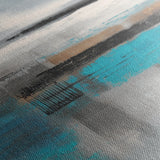 Abstract 1837 Canvas Art 18" x 24" / 45 x 60 cm / Black